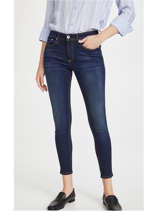 rag & bone Denim - *RAG & BONE* Dark Blue Kensington Slim Skinny Jeans Size 31